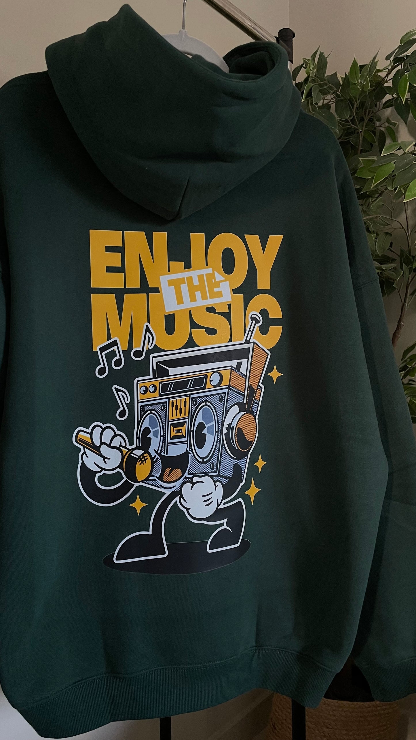 Enjoy the music hoodie