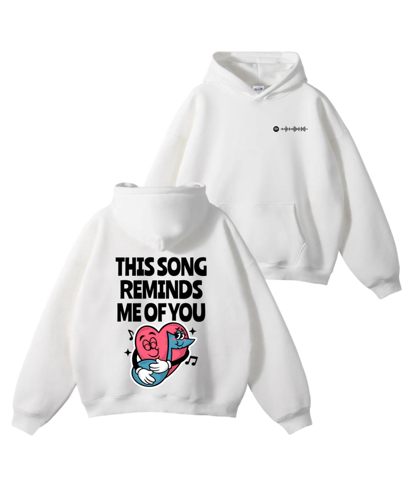 This song reminds me of you (with design) hoodie